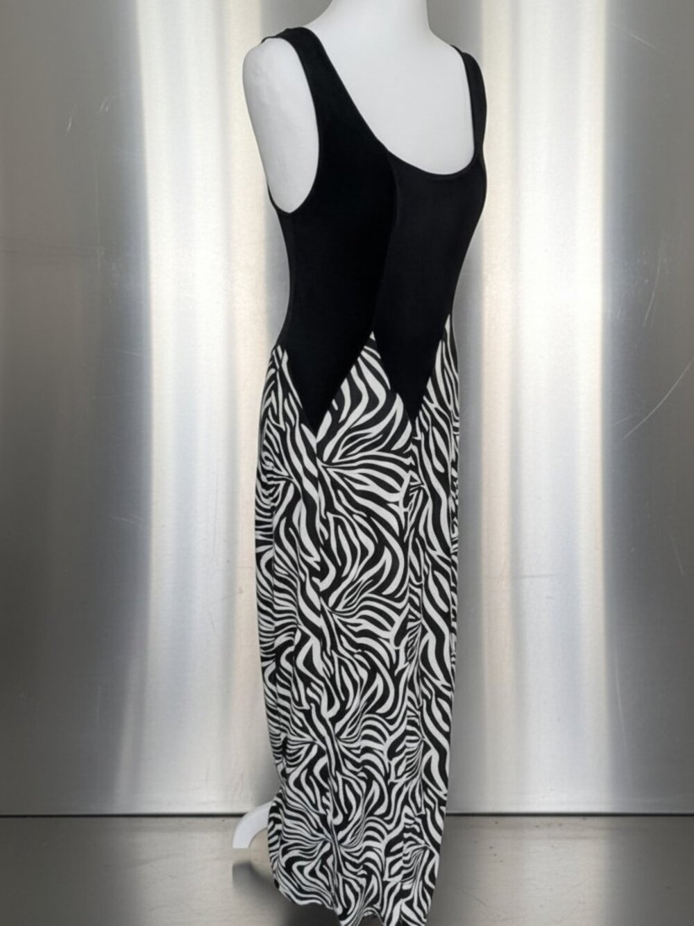 JFW Black and White Maxi Dress